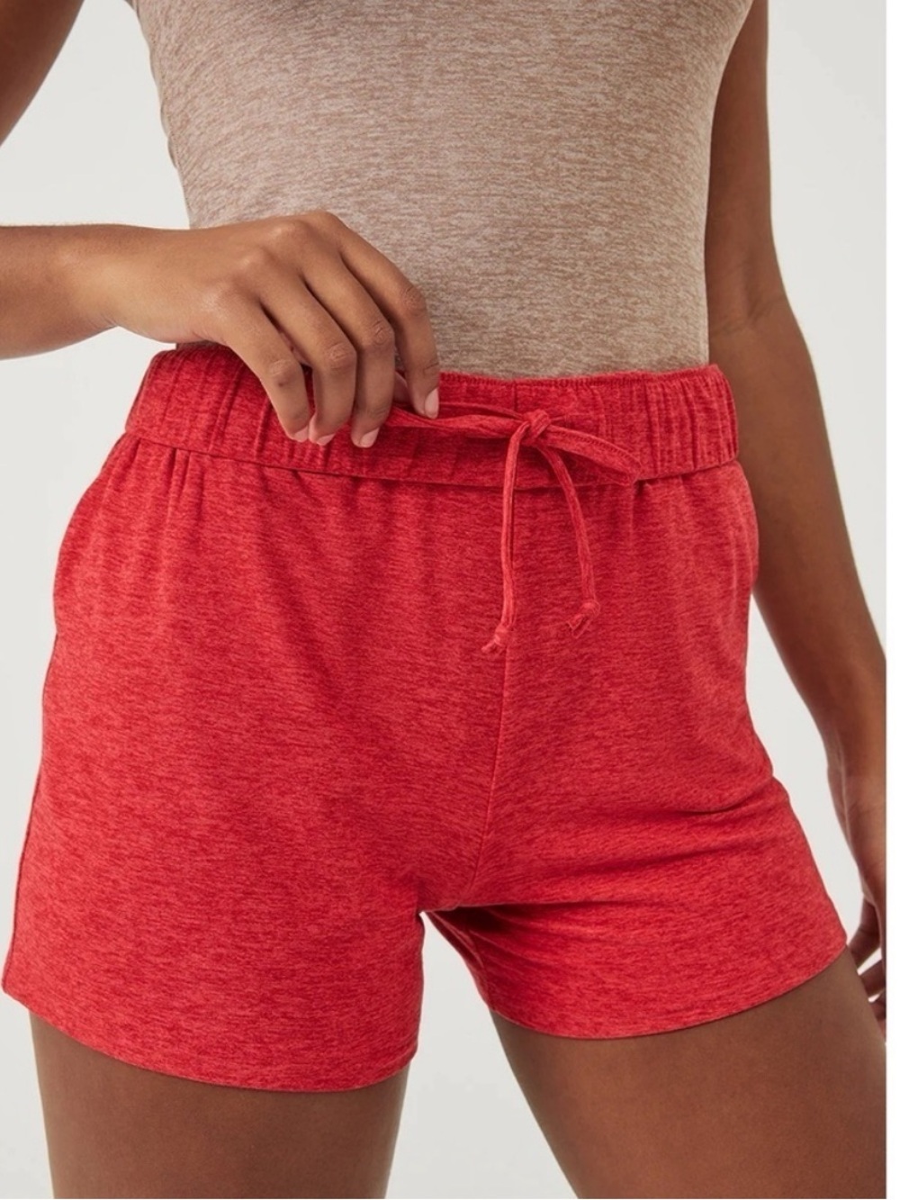 Outdoor Voices CloudKnit 3.5" Short Strawberry Red Sz S